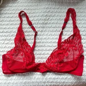 Natori Red Bralette | M